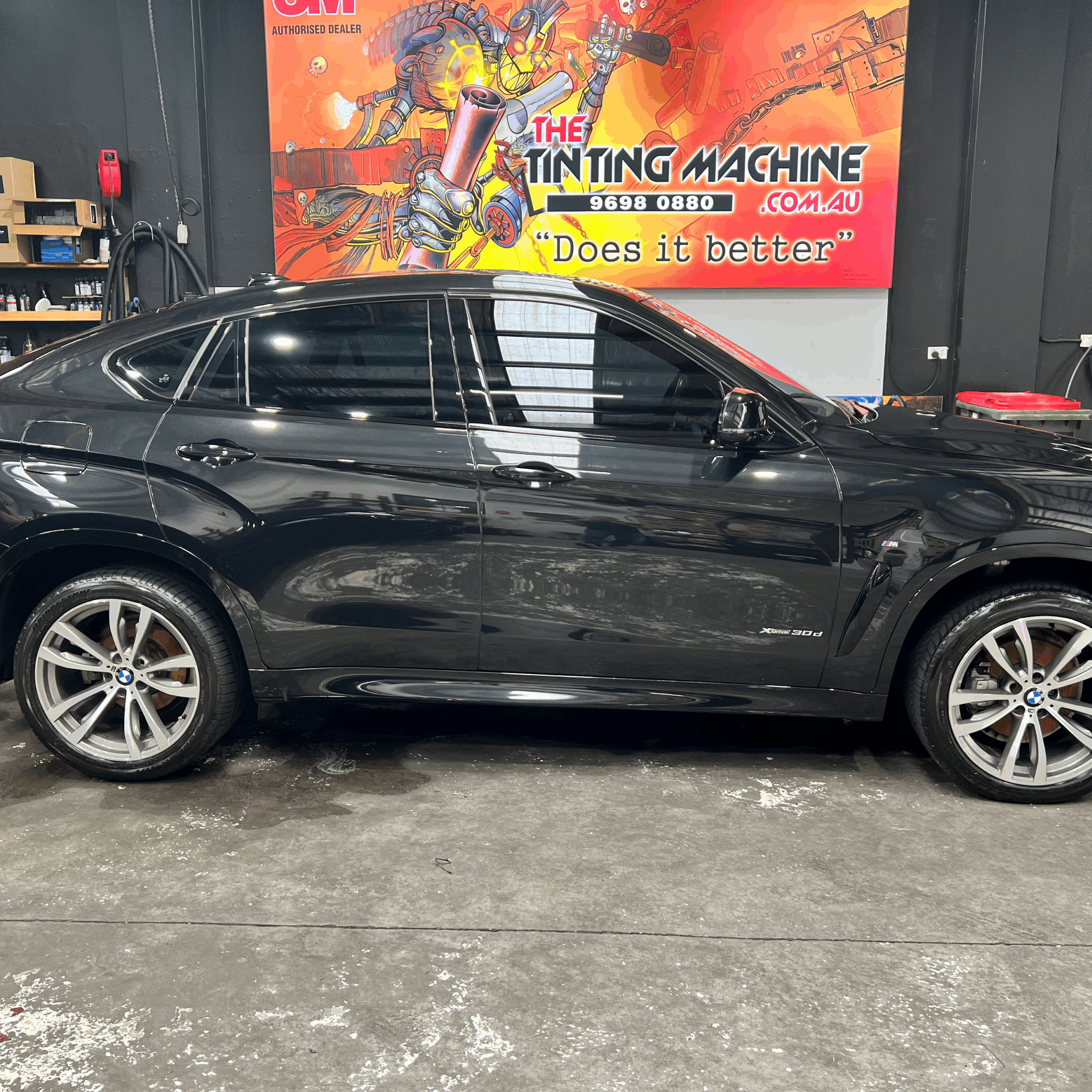 The Tinting Machine
